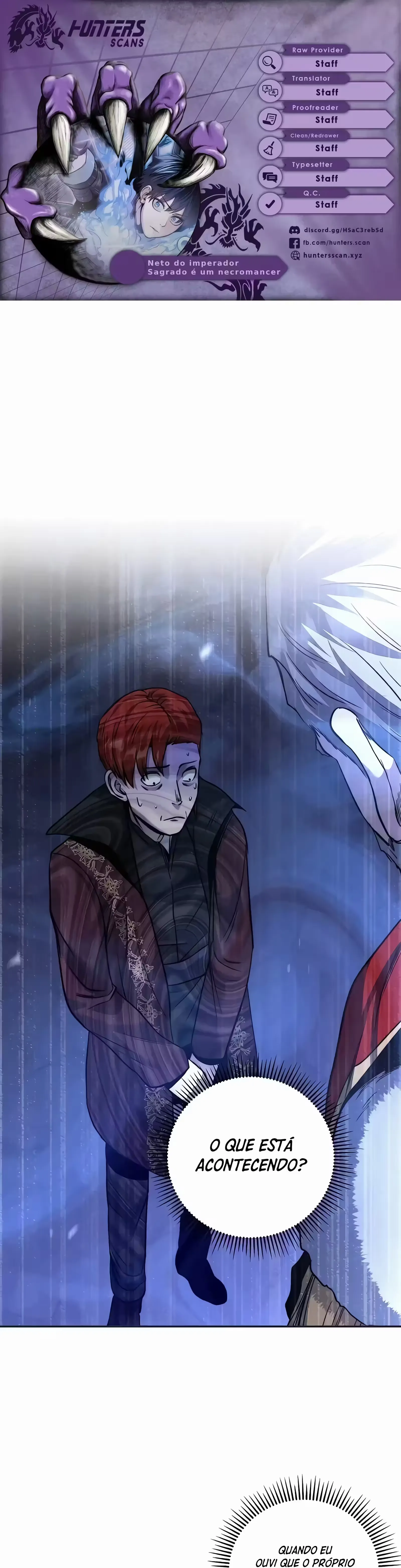 Read O Neto do Imperador Santo é um Necromante (PT-BR) PT Manga Online