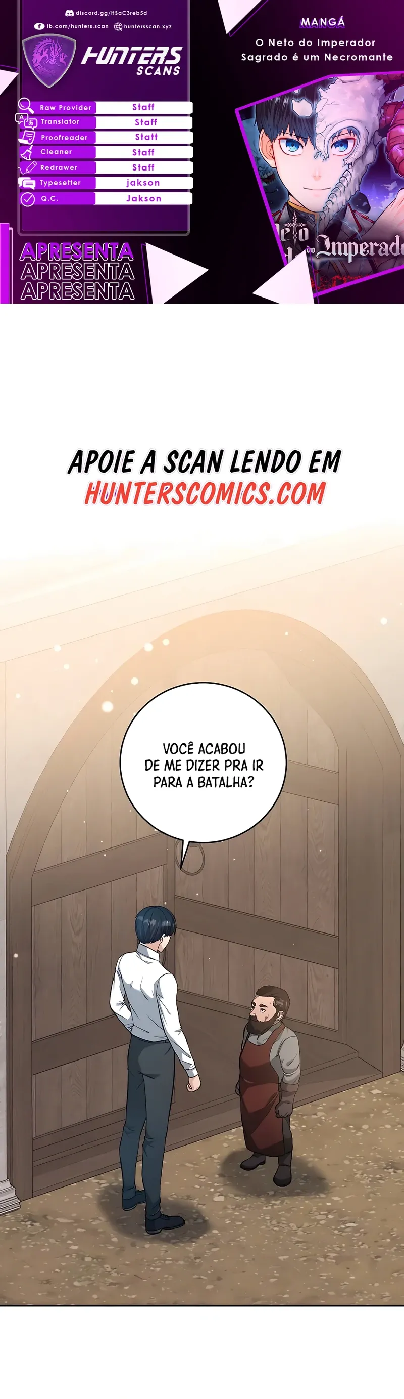 Read O Neto do Imperador Santo é um Necromante (PT-BR) PT Manga Online
