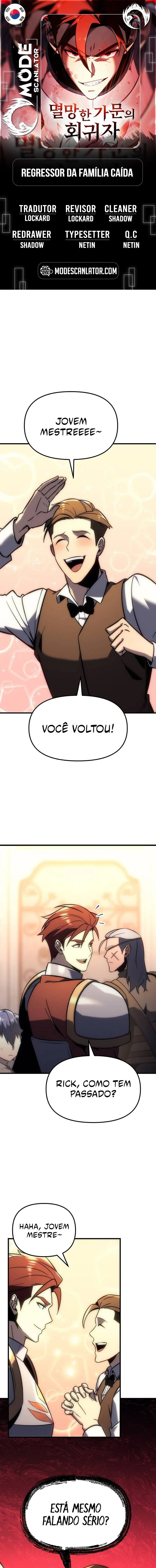 Read O Regressor da Família Caída (PT-BR) PT Manga Online
