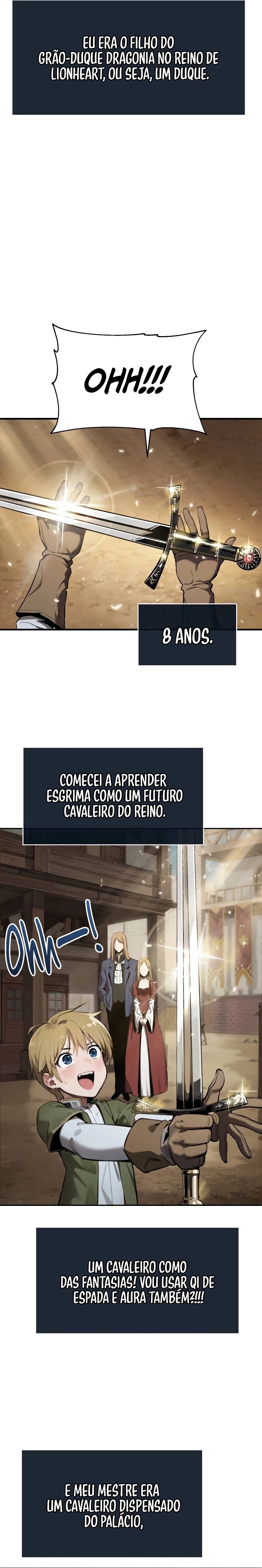Read O Rei dos Cavaleiros que Retorna com um Deus (PT-BR) PT Manga Online