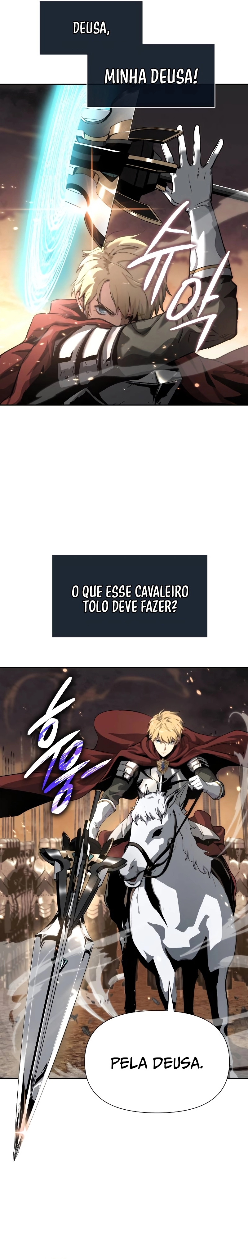 Read O Rei dos Cavaleiros que Retorna com um Deus (PT-BR) PT Manga Online