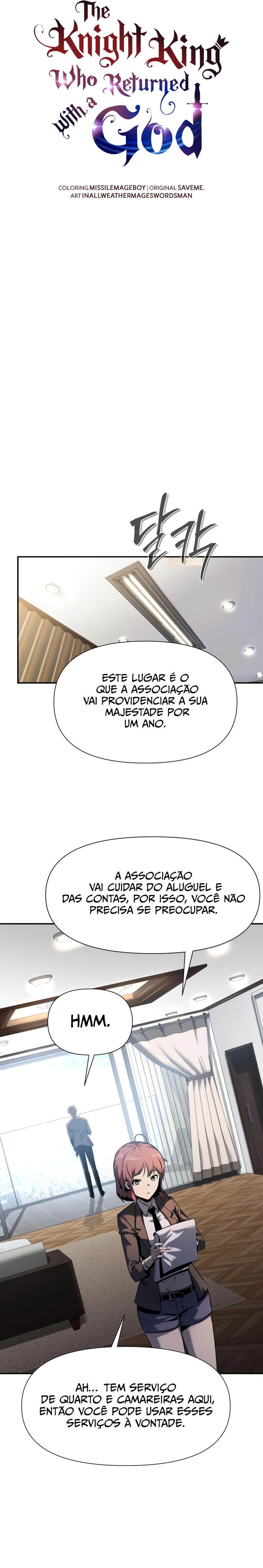 Read O Rei dos Cavaleiros que Retorna com um Deus (PT-BR) PT Manga Online