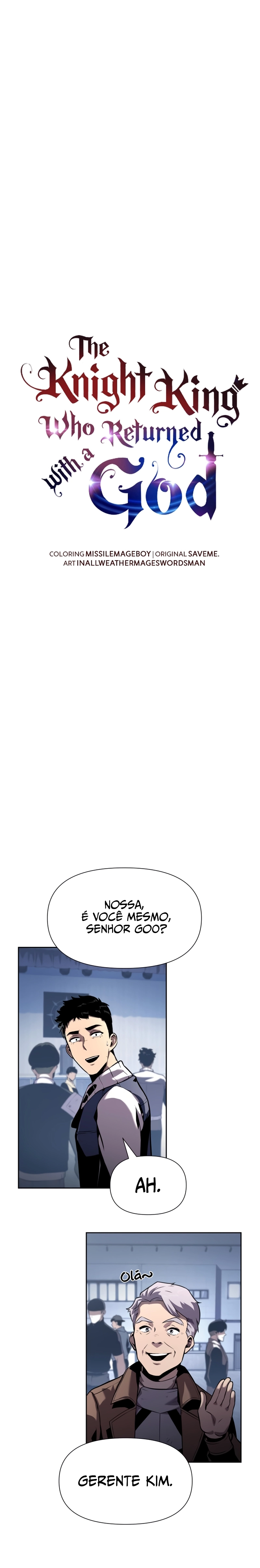 Read O Rei dos Cavaleiros que Retorna com um Deus (PT-BR) PT Manga Online