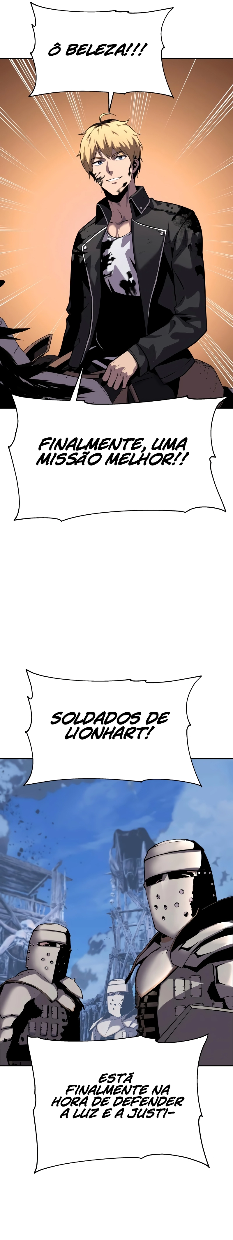Read O Rei dos Cavaleiros que Retorna com um Deus (PT-BR) PT Manga Online