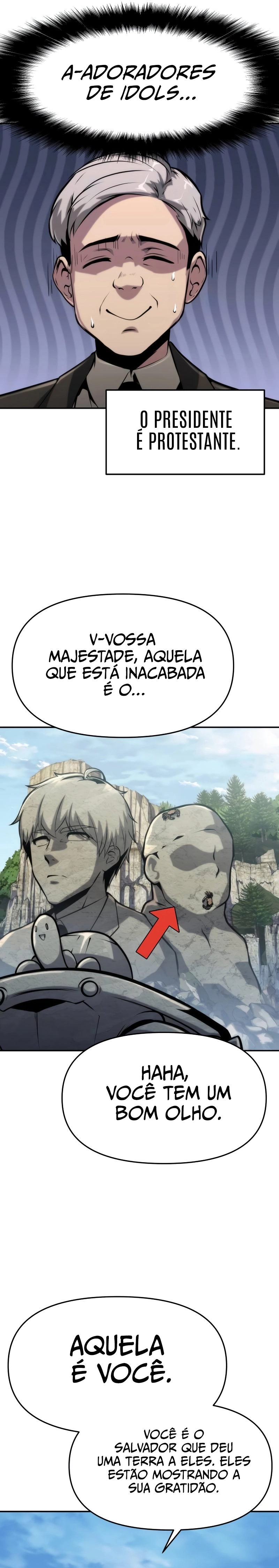 Read O Rei dos Cavaleiros que Retorna com um Deus (PT-BR) PT Manga Online