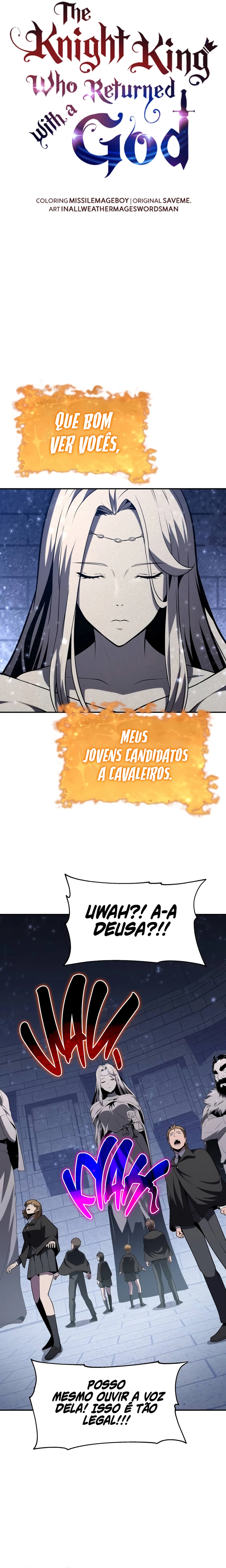 Read O Rei dos Cavaleiros que Retorna com um Deus (PT-BR) PT Manga Online