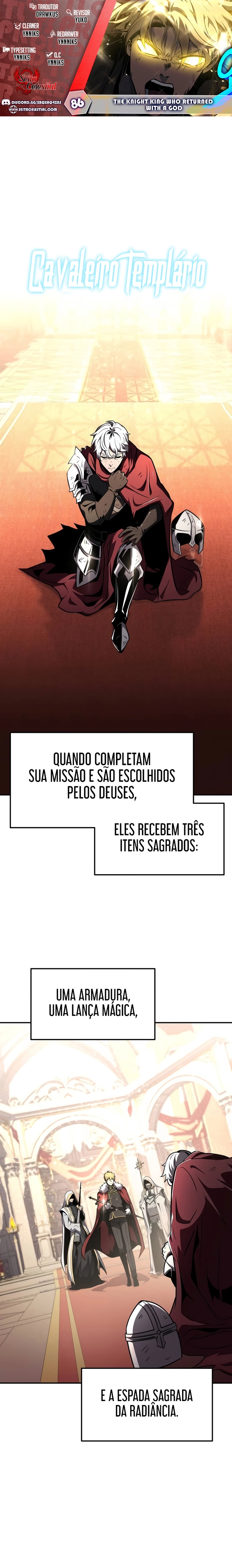 Read O Rei dos Cavaleiros que Retorna com um Deus (PT-BR) PT Manga Online