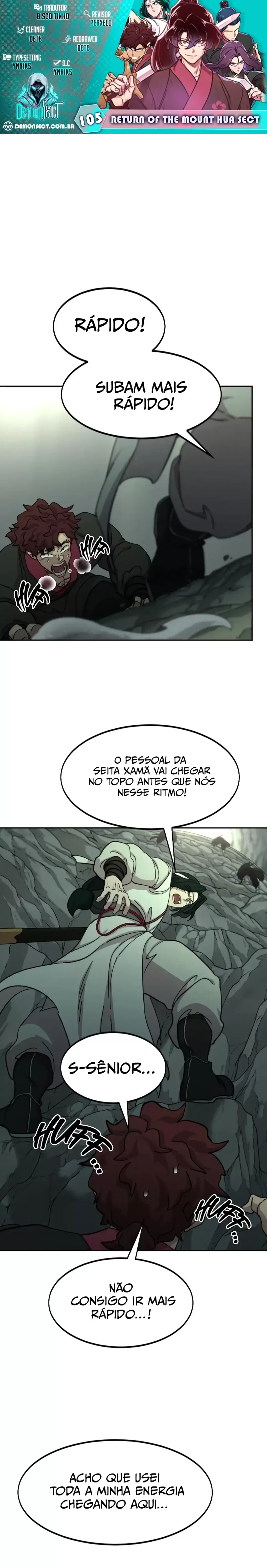 Read O Retorno da Seita do Monte Hua (PT-BR) PT Manga Online