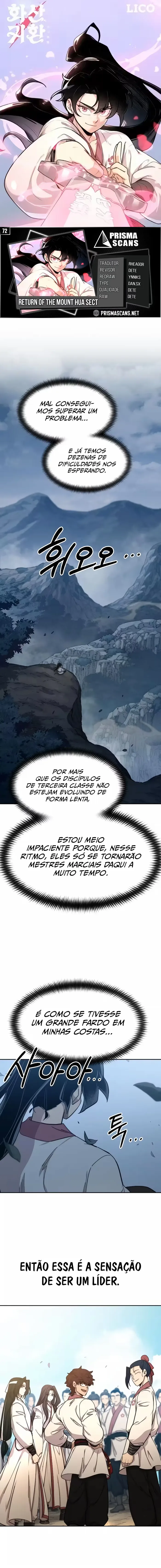 Read O Retorno da Seita do Monte Hua (PT-BR) PT Manga Online