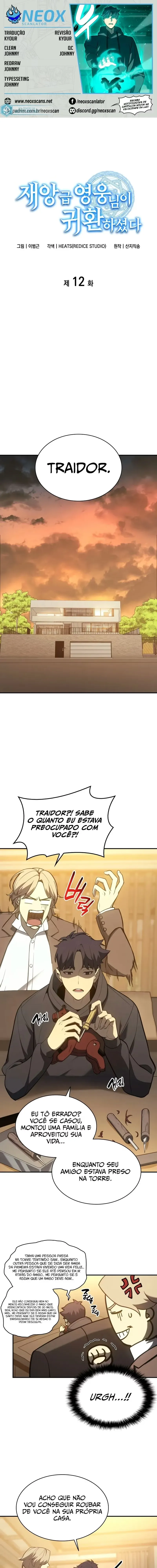 Read O Retorno do Herói de Classe Desastre (PT-BR) PT Manga Online