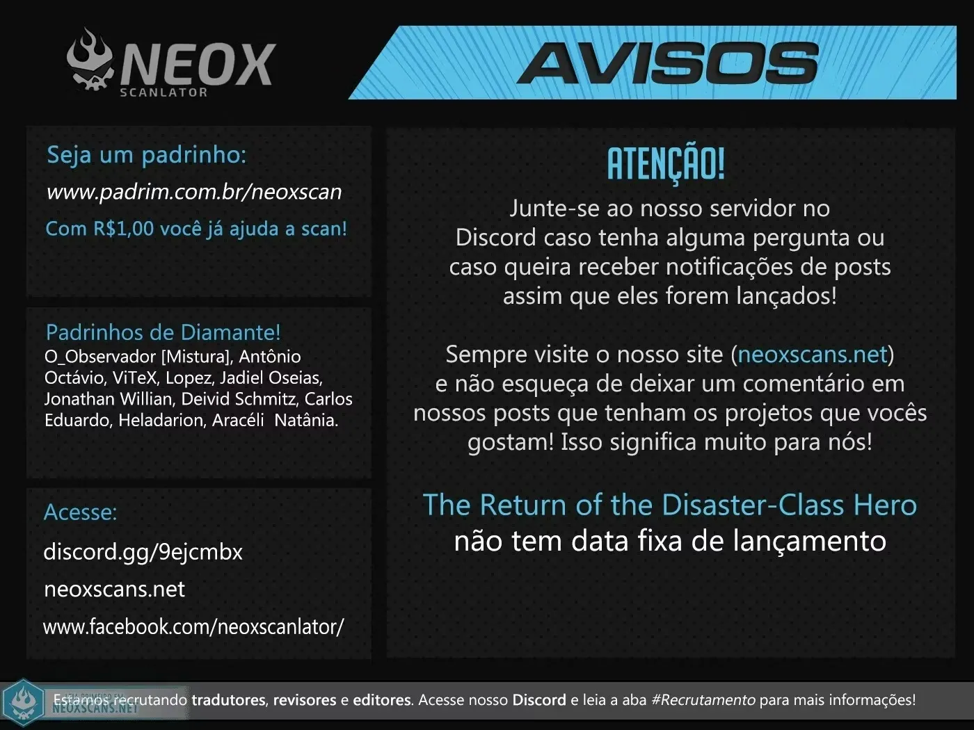 Read O Retorno do Herói de Classe Desastre (PT-BR) PT Manga Online