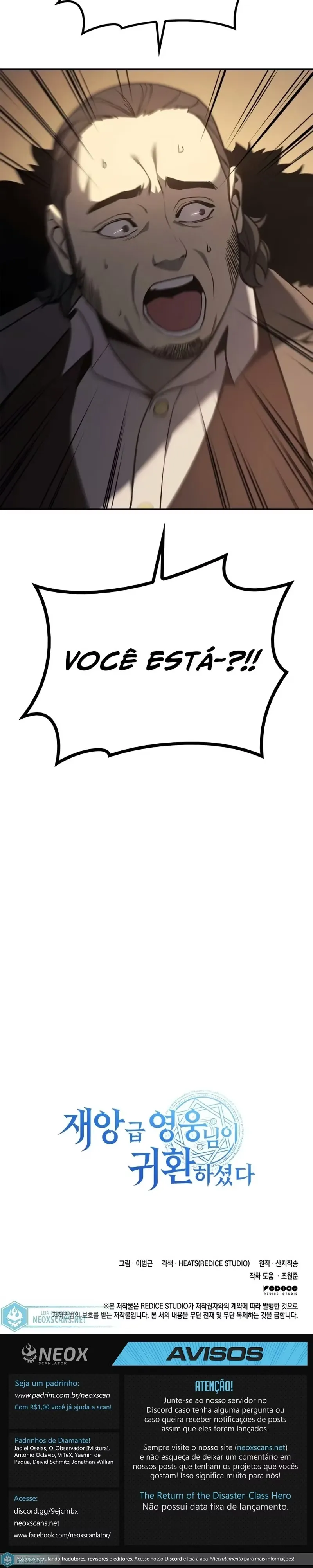 Read O Retorno do Herói de Classe Desastre (PT-BR) PT Manga Online