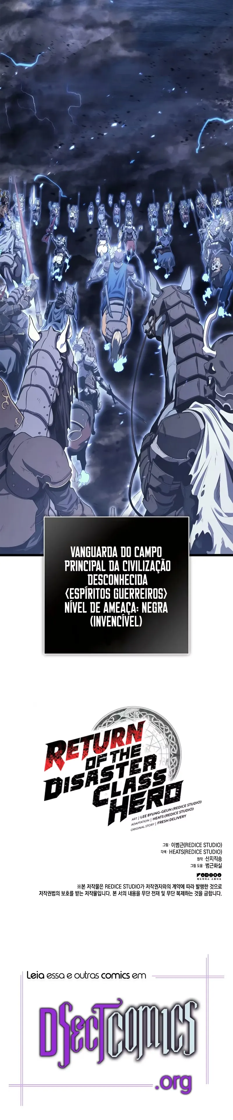Read O Retorno do Herói de Classe Desastre (PT-BR) PT Manga Online