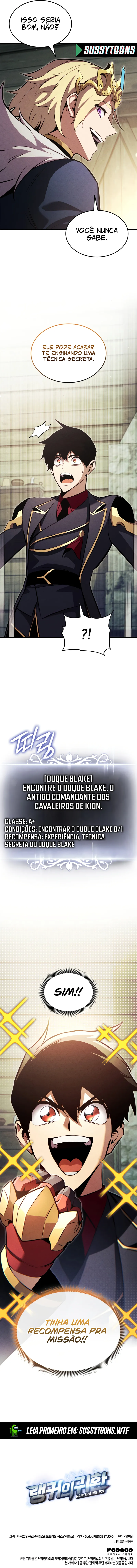 Read O Retorno do Ranker (PT-BR) PT Manga Online