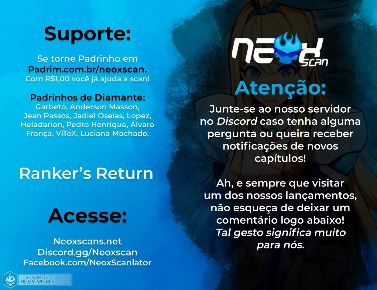 Read O Retorno do Ranker (PT-BR) PT Manga Online