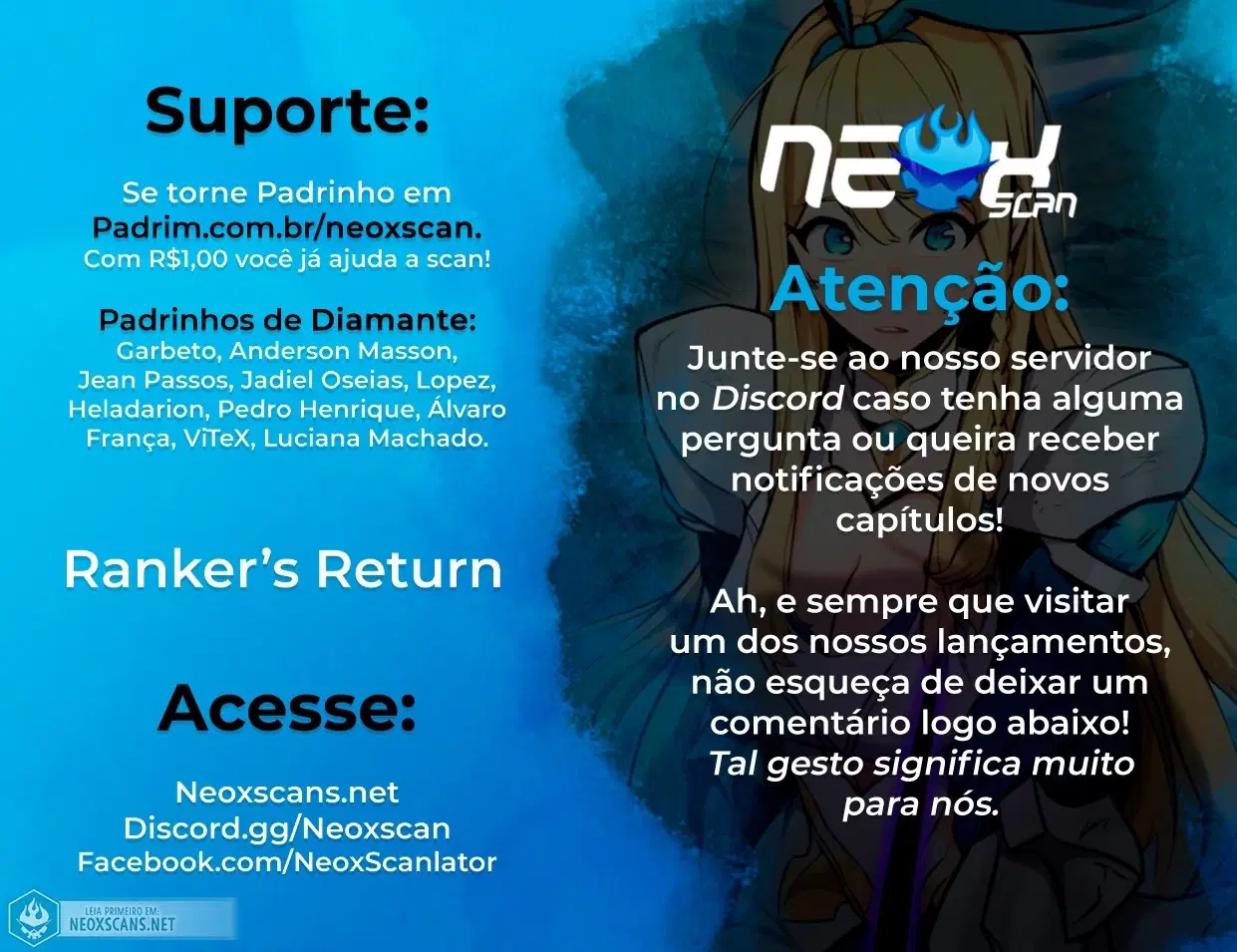 Read O Retorno do Ranker (PT-BR) PT Manga Online