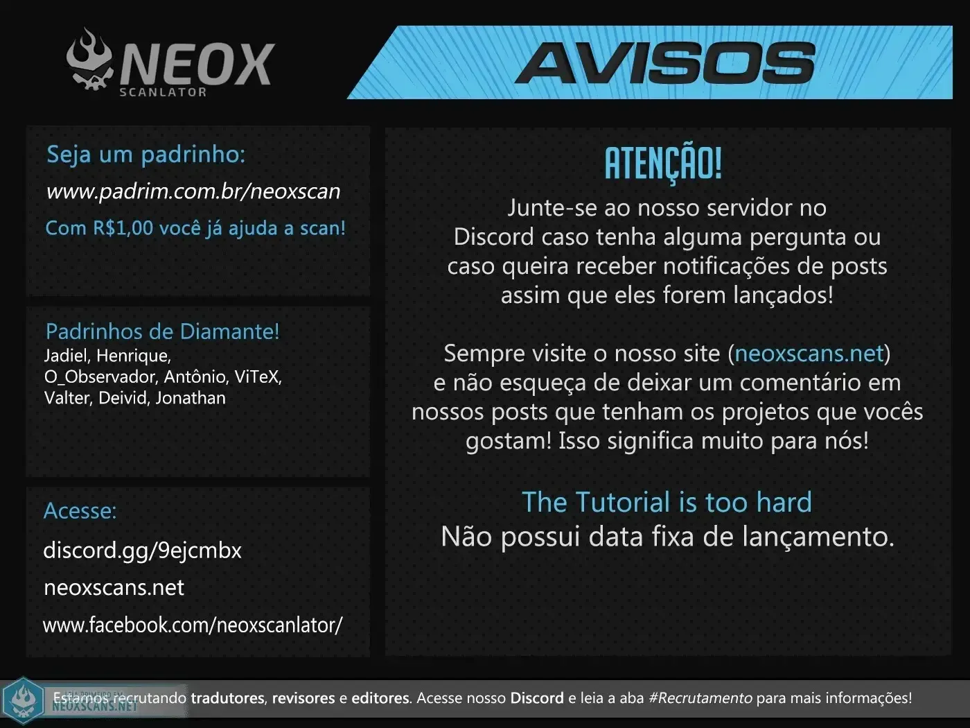 Read O Tutorial é Muito Difícil (PT-BR) PT Manga Online