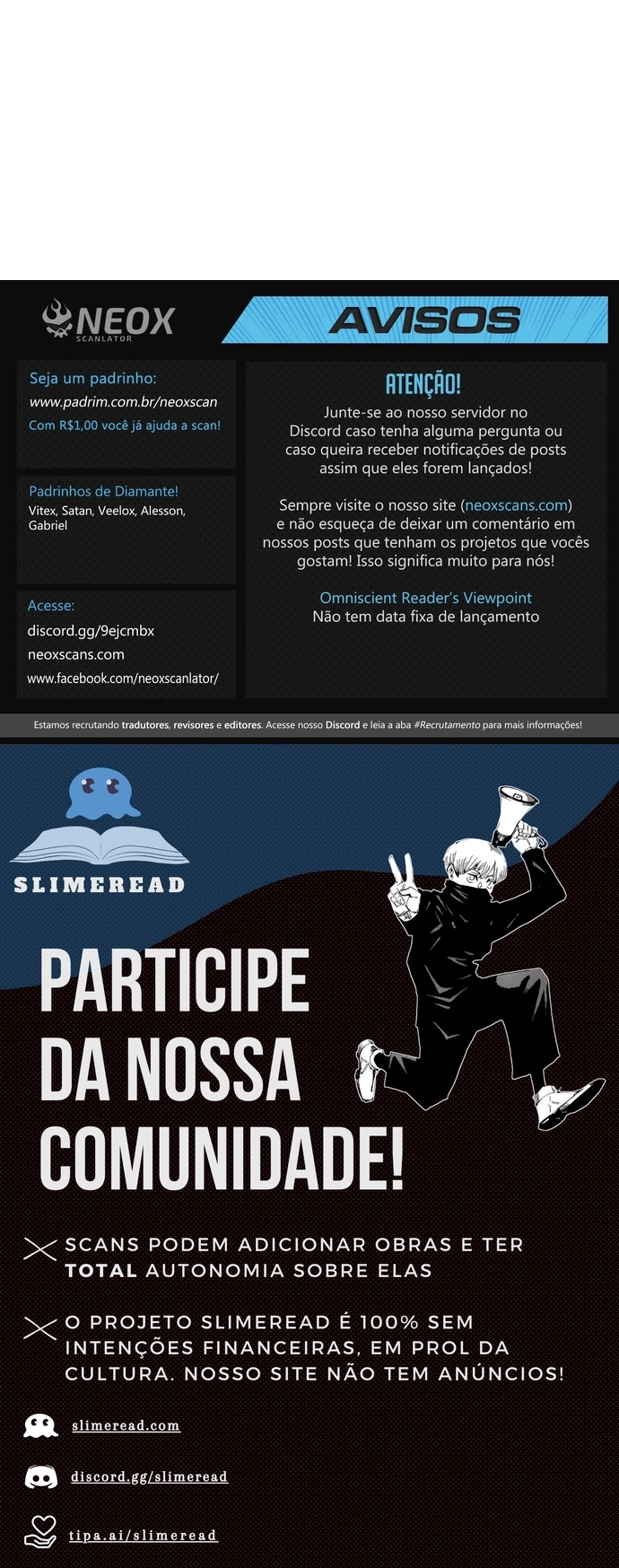 Read Ponto de Vista Do Leitor Oniciente (PT-BR) PT Manga Online