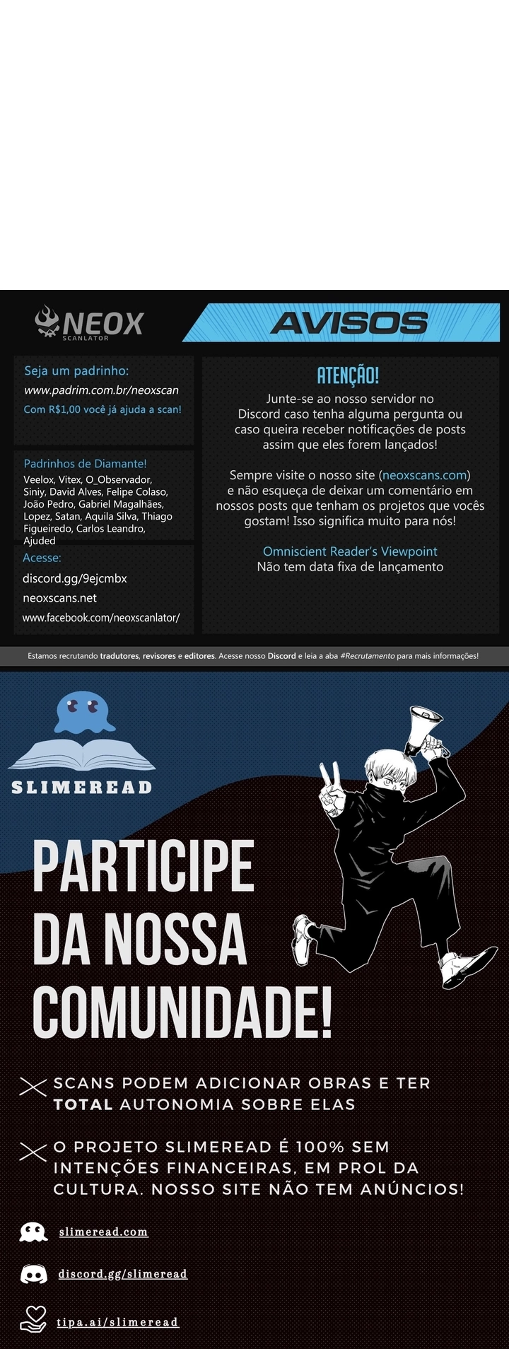 Read Ponto de Vista Do Leitor Oniciente (PT-BR) PT Manga Online