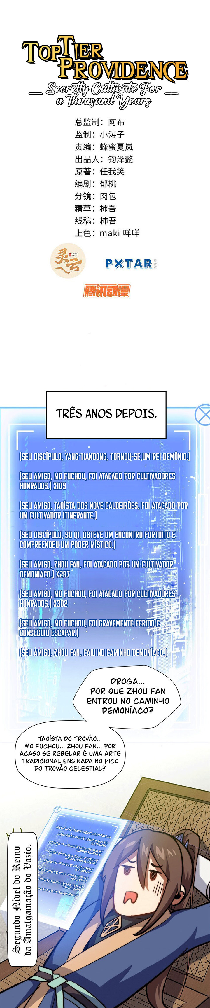 Read Providência de Alto Nível (PT-BR) PT Manga Online