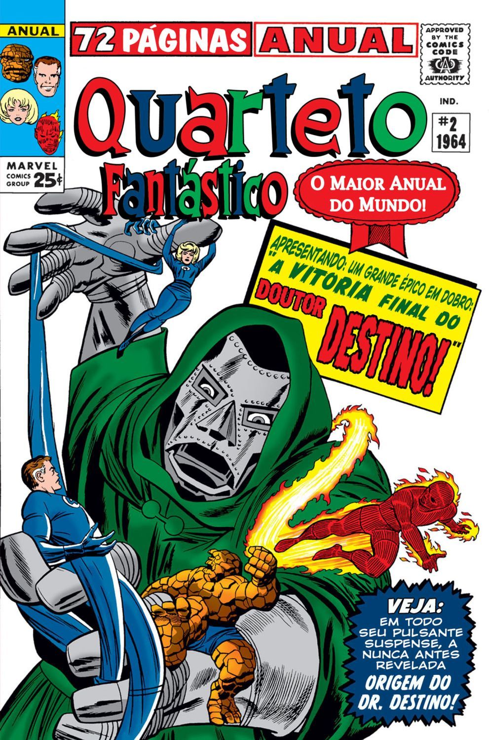 Read Quarteto Fantástico V1 (1961) (PT-BR) PT Manga Online