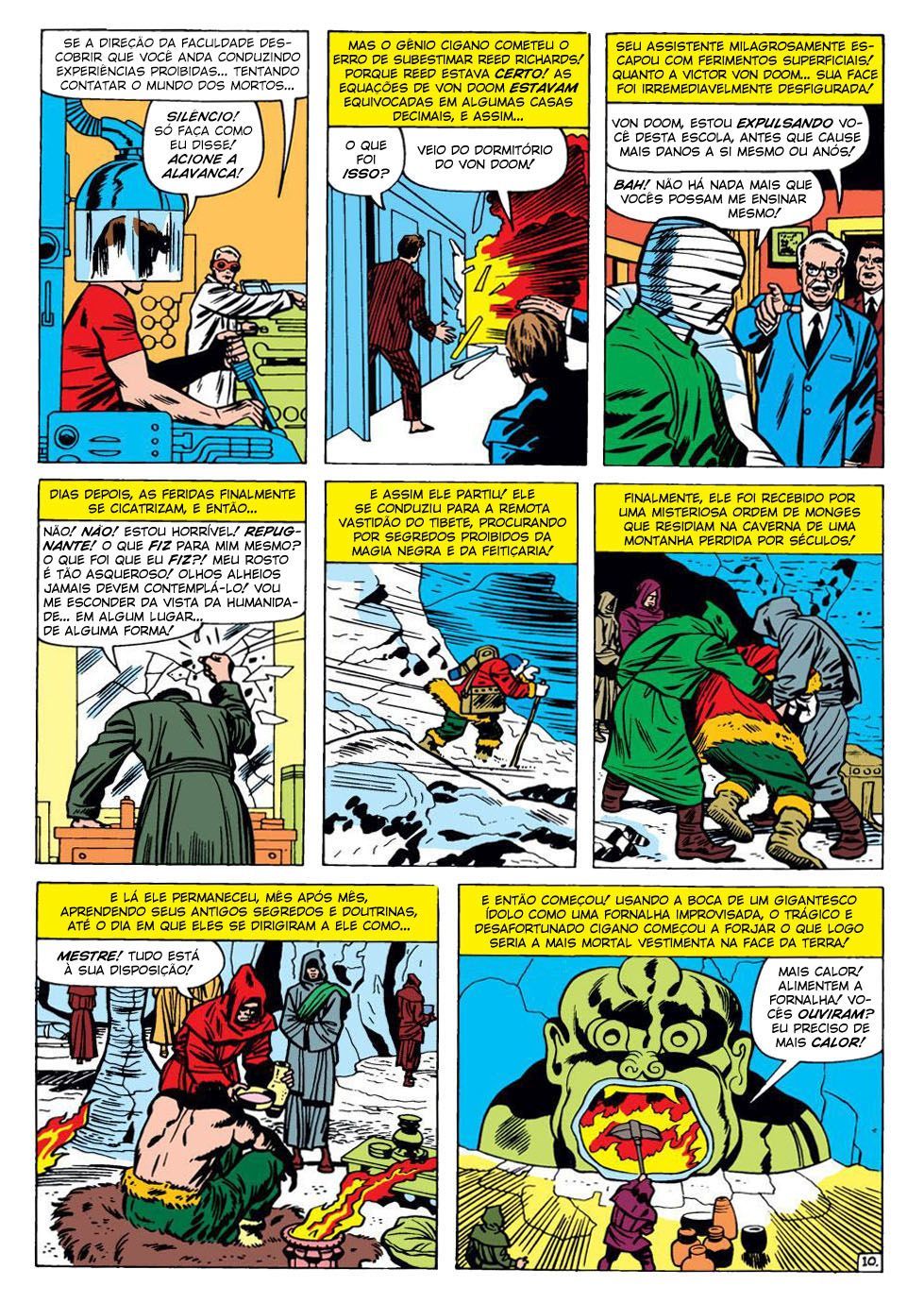 Read Quarteto Fantástico V1 (1961) (PT-BR) PT Manga Online