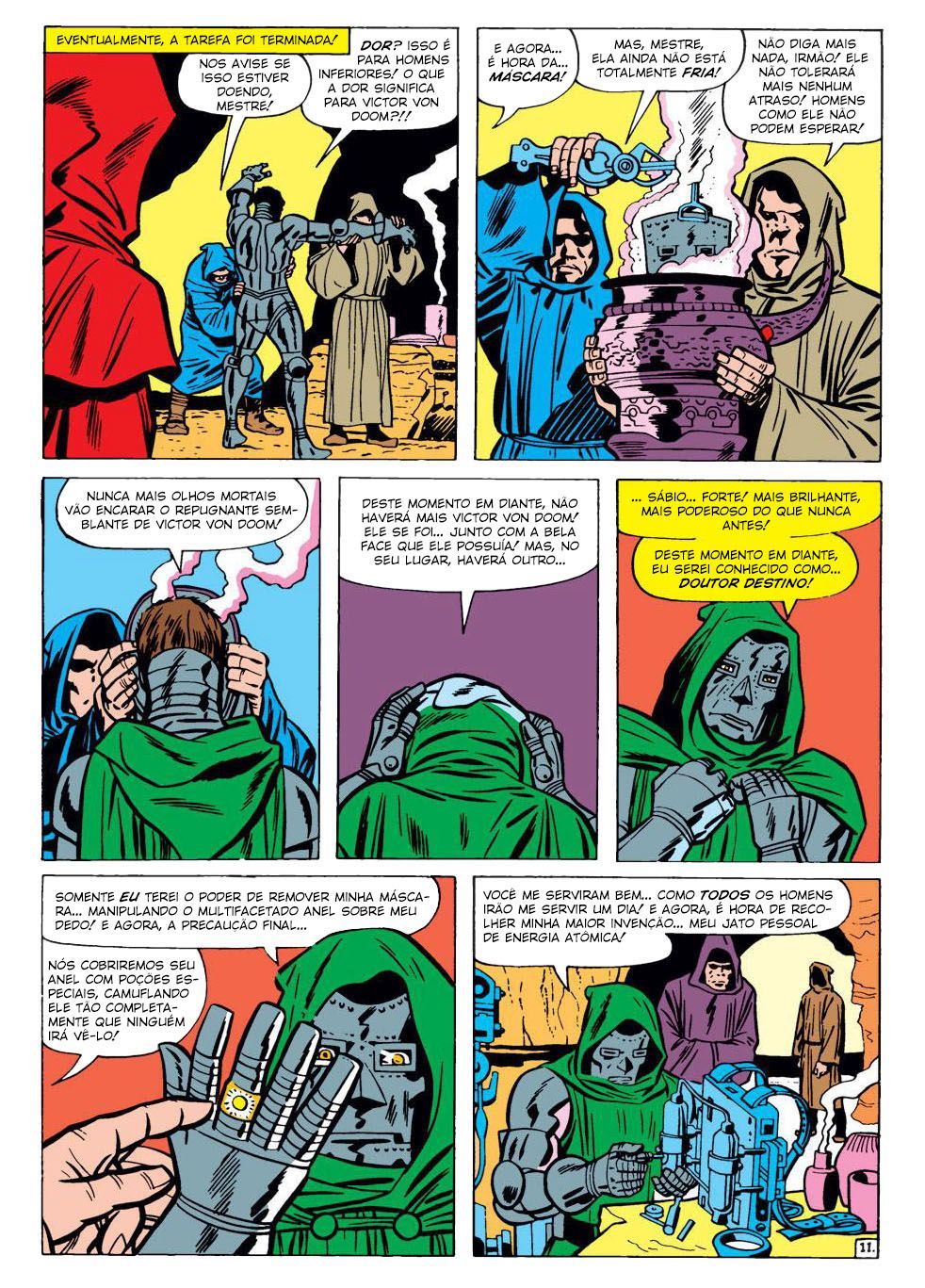 Read Quarteto Fantástico V1 (1961) (PT-BR) PT Manga Online