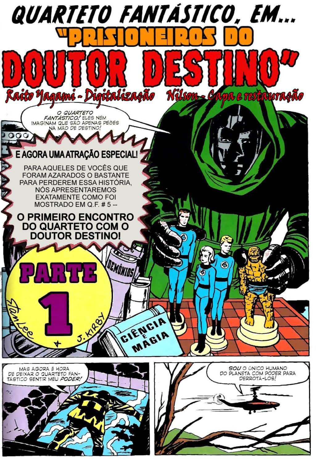 Read Quarteto Fantástico V1 (1961) (PT-BR) PT Manga Online