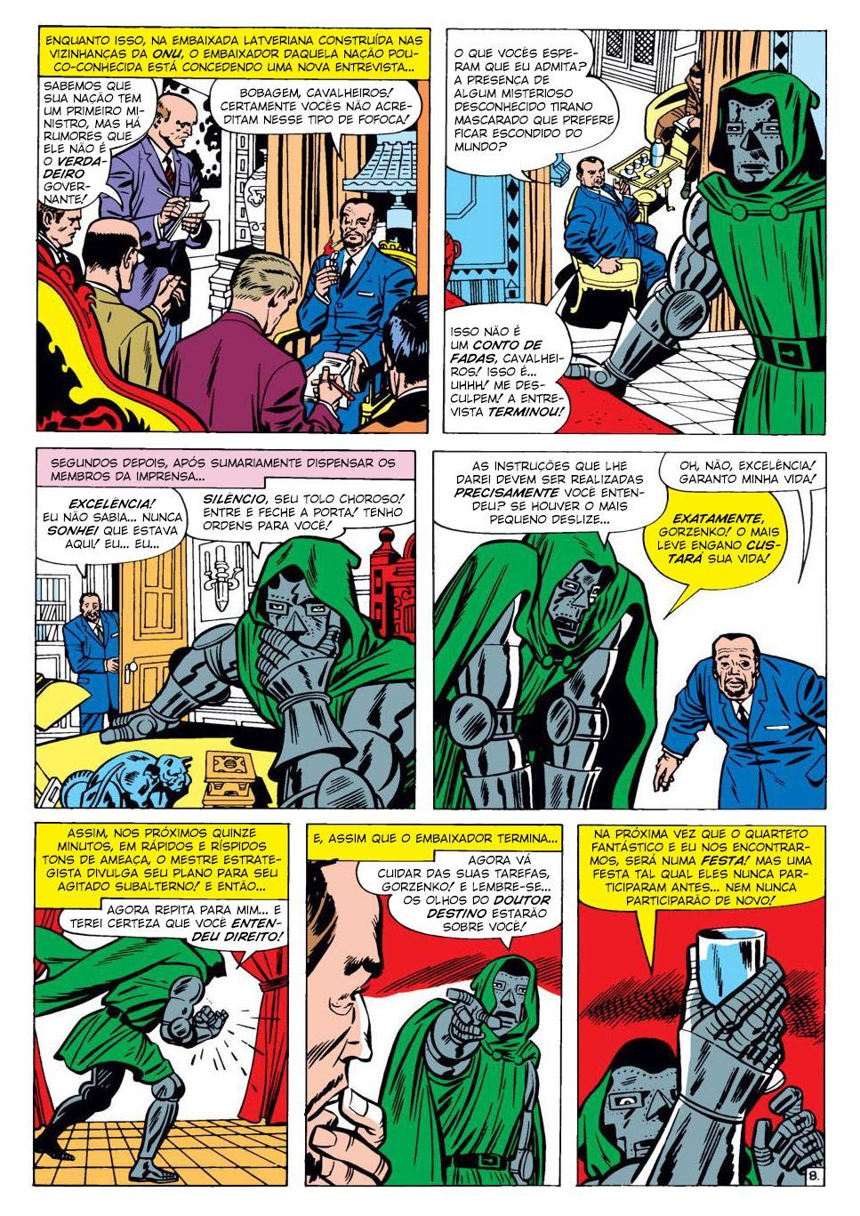 Read Quarteto Fantástico V1 (1961) (PT-BR) PT Manga Online