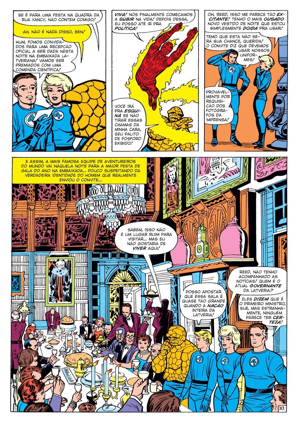 Read Quarteto Fantástico V1 (1961) (PT-BR) PT Manga Online