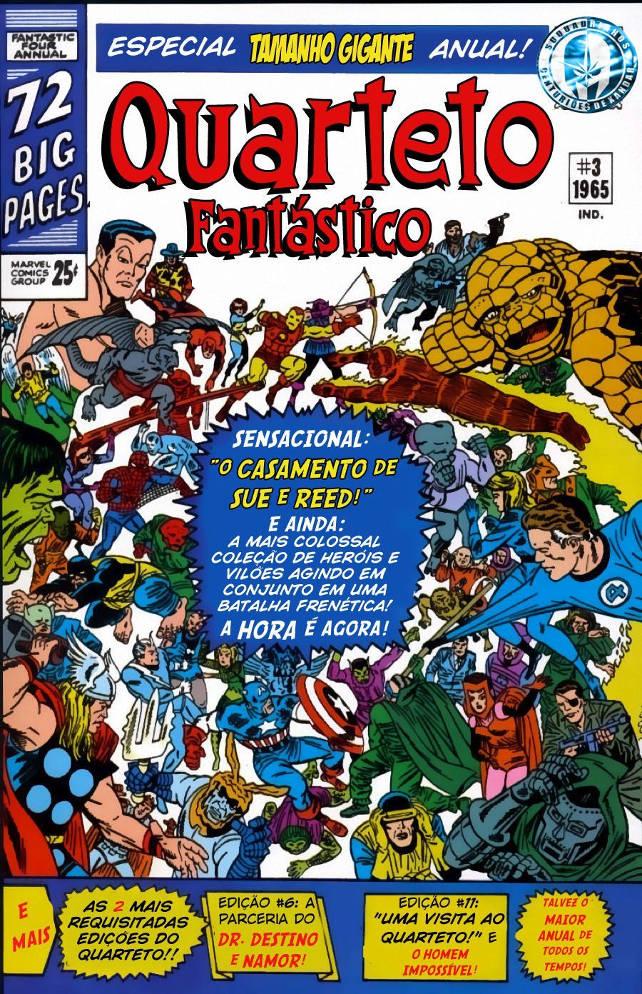 Read Quarteto Fantástico V1 (1961) (PT-BR) PT Manga Online