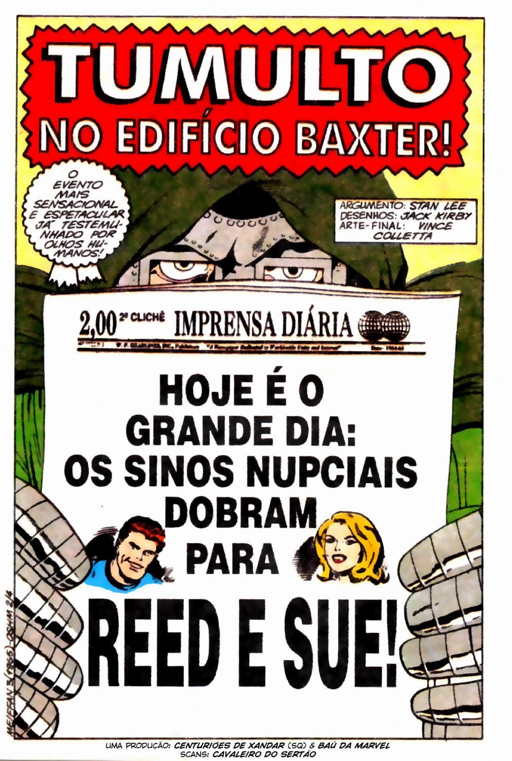 Read Quarteto Fantástico V1 (1961) (PT-BR) PT Manga Online