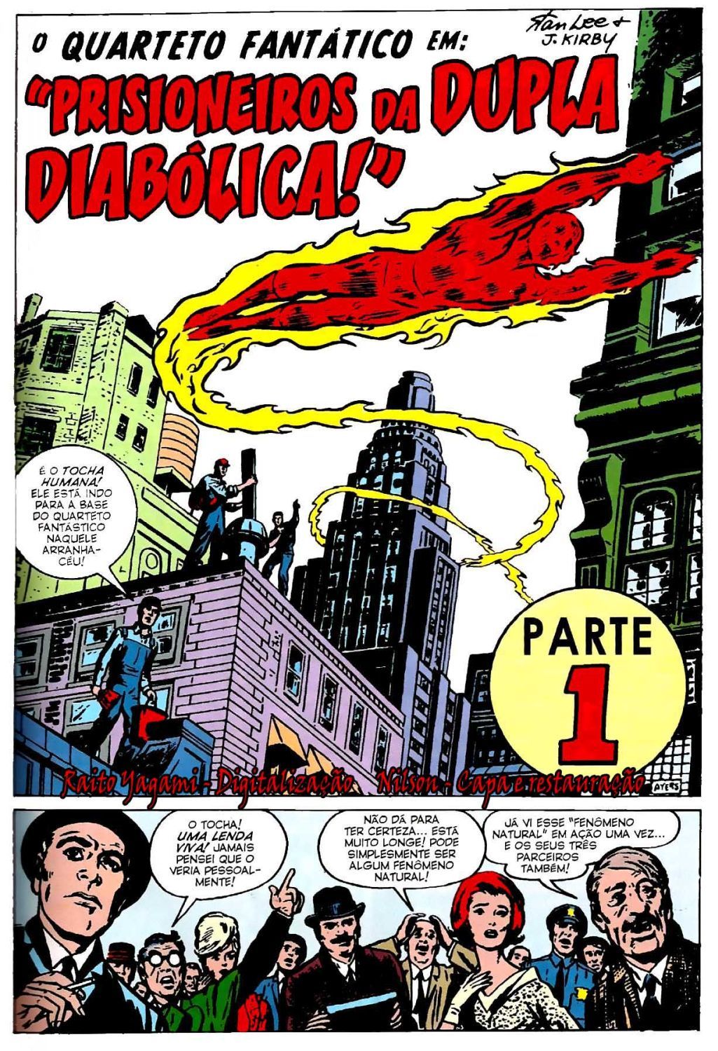 Read Quarteto Fantástico V1 (1961) (PT-BR) PT Manga Online