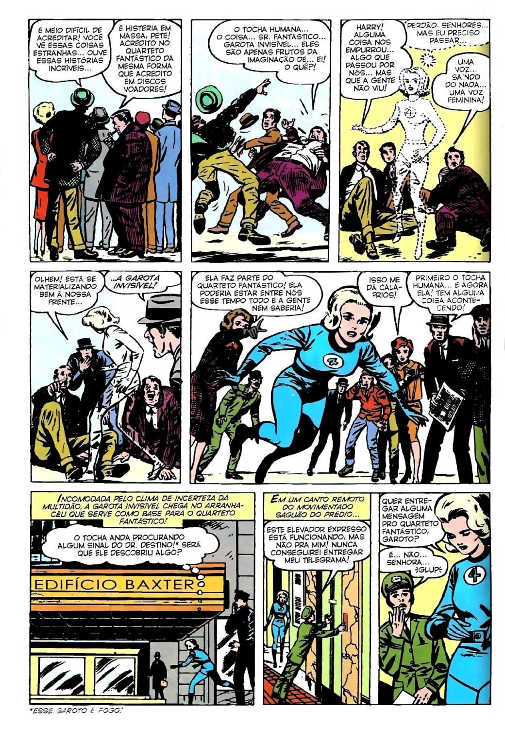 Read Quarteto Fantástico V1 (1961) (PT-BR) PT Manga Online