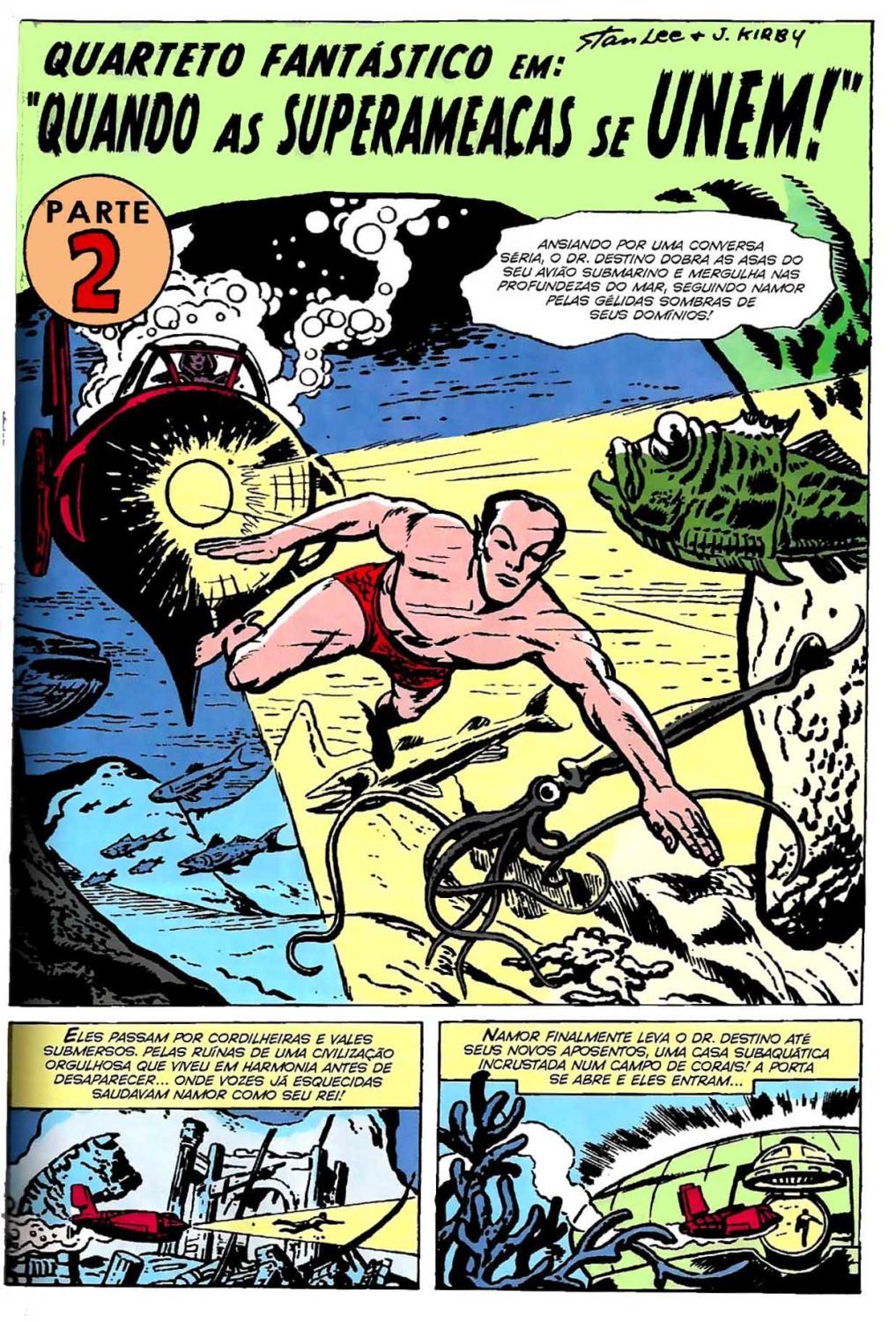 Read Quarteto Fantástico V1 (1961) (PT-BR) PT Manga Online