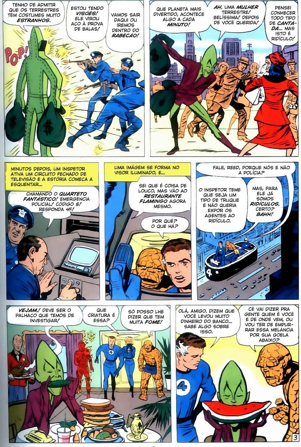 Read Quarteto Fantástico V1 (1961) (PT-BR) PT Manga Online