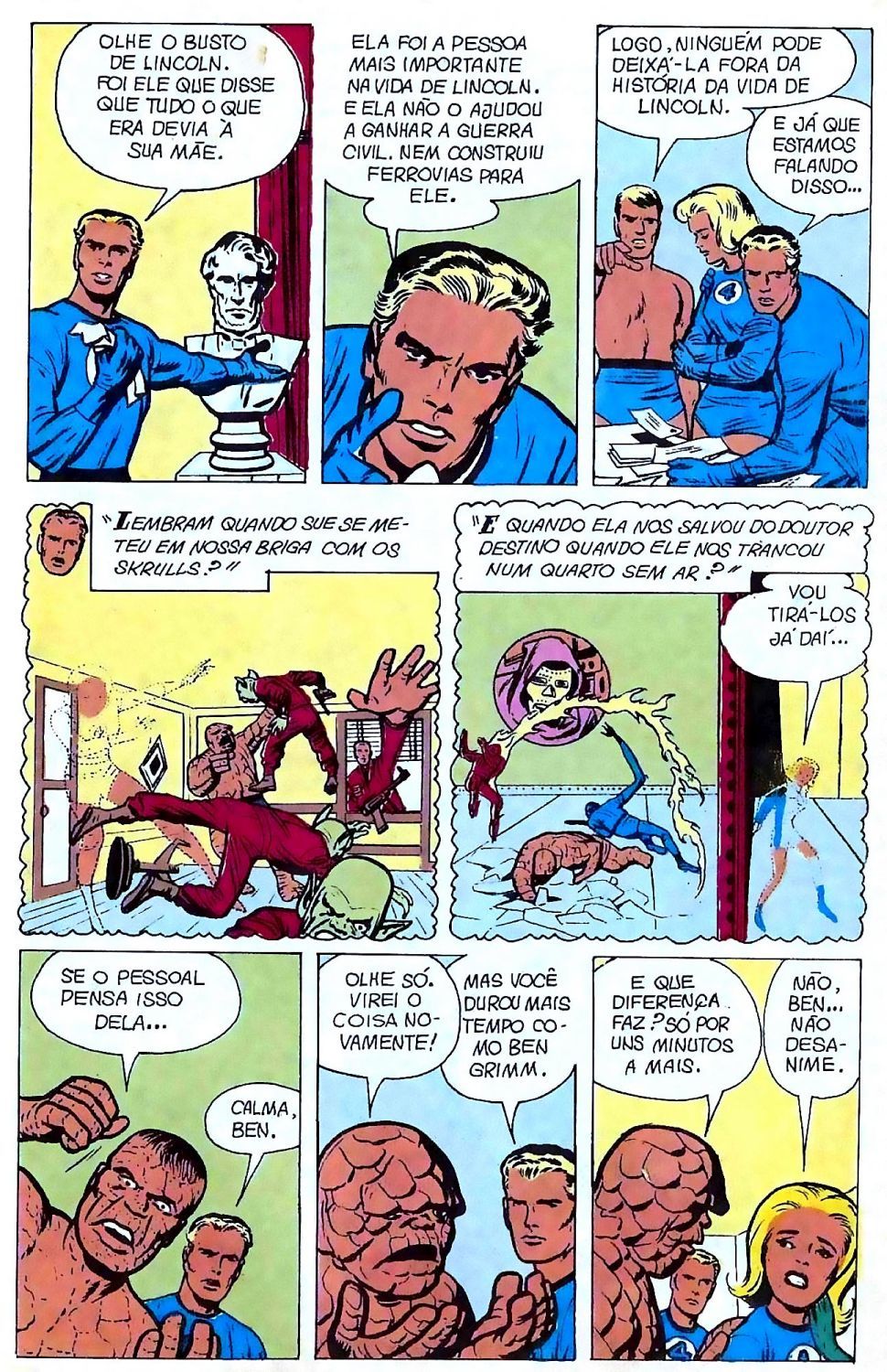 Read Quarteto Fantástico V1 (1961) (PT-BR) PT Manga Online