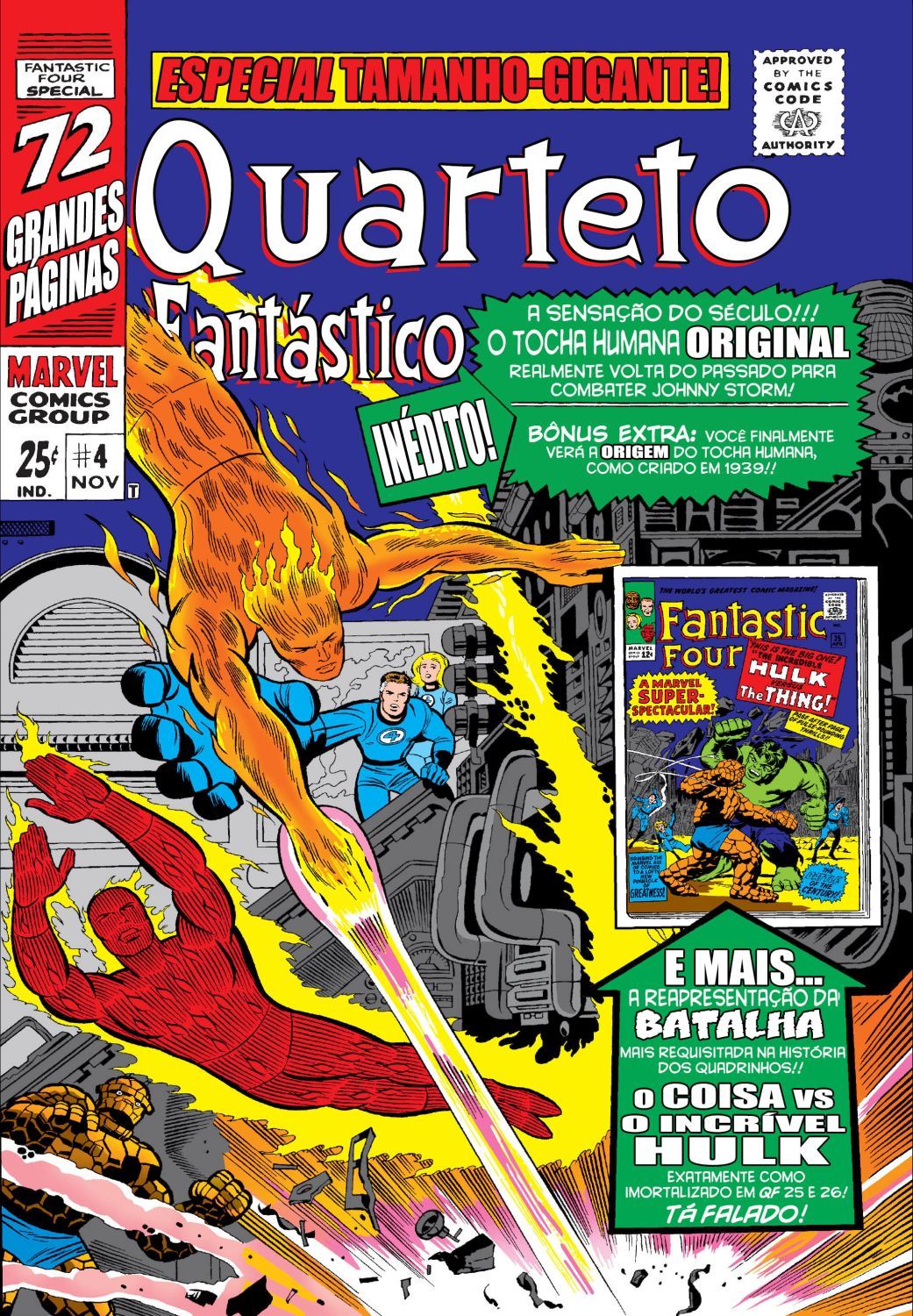 Read Quarteto Fantástico V1 (1961) (PT-BR) PT Manga Online