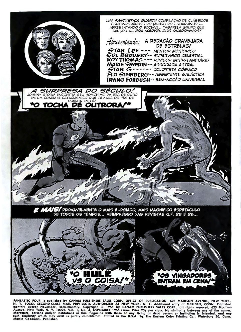 Read Quarteto Fantástico V1 (1961) (PT-BR) PT Manga Online