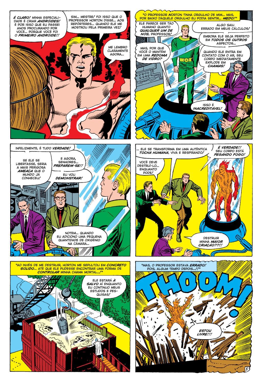 Read Quarteto Fantástico V1 (1961) (PT-BR) PT Manga Online