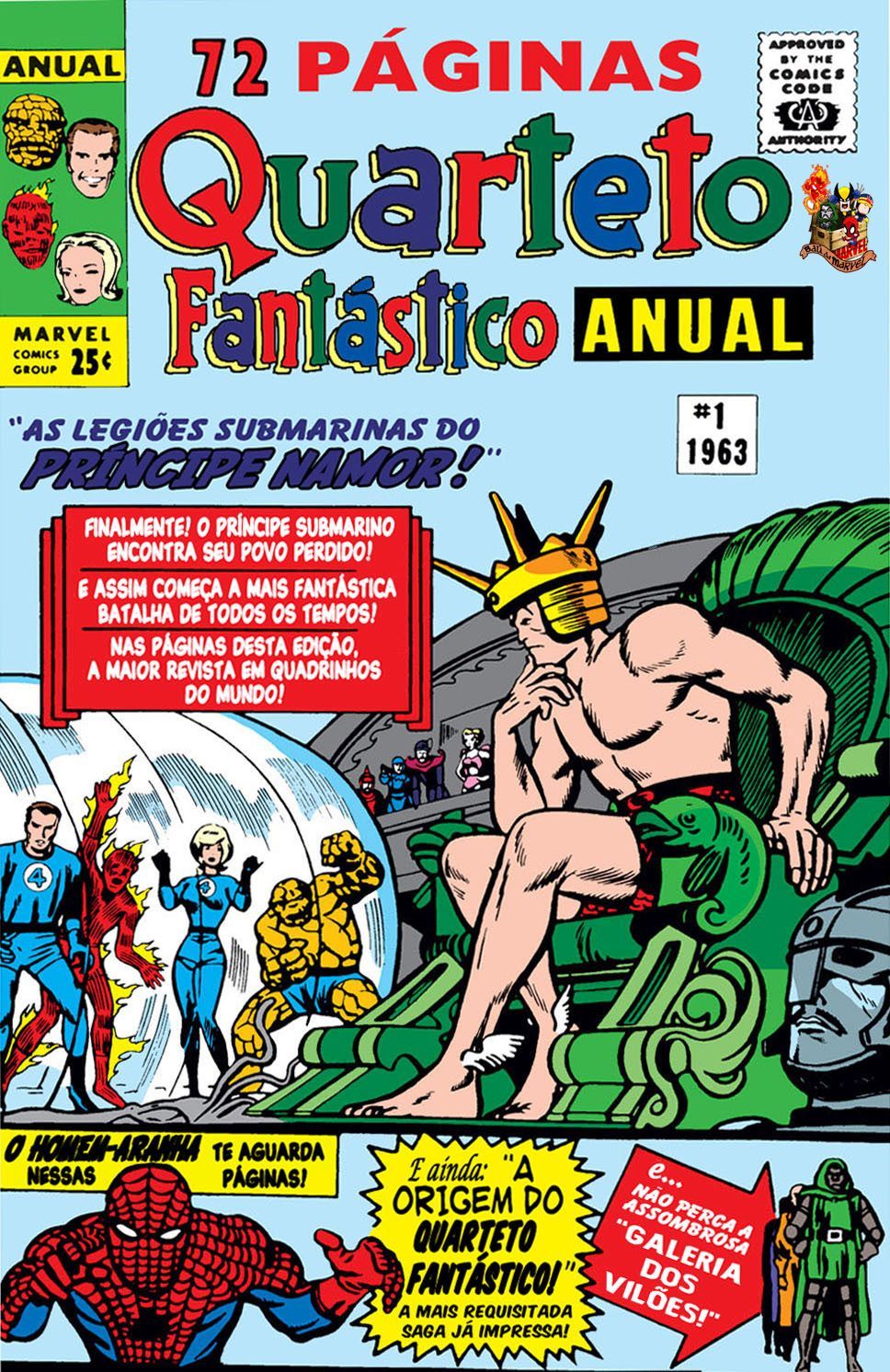 Read Quarteto Fantástico V1 (1961) (PT-BR) PT Manga Online