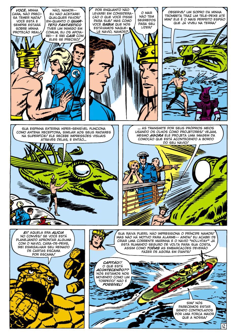 Read Quarteto Fantástico V1 (1961) (PT-BR) PT Manga Online