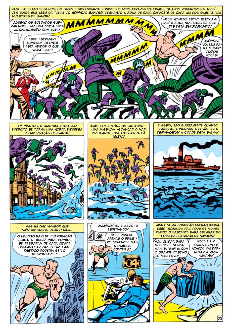 Read Quarteto Fantástico V1 (1961) (PT-BR) PT Manga Online