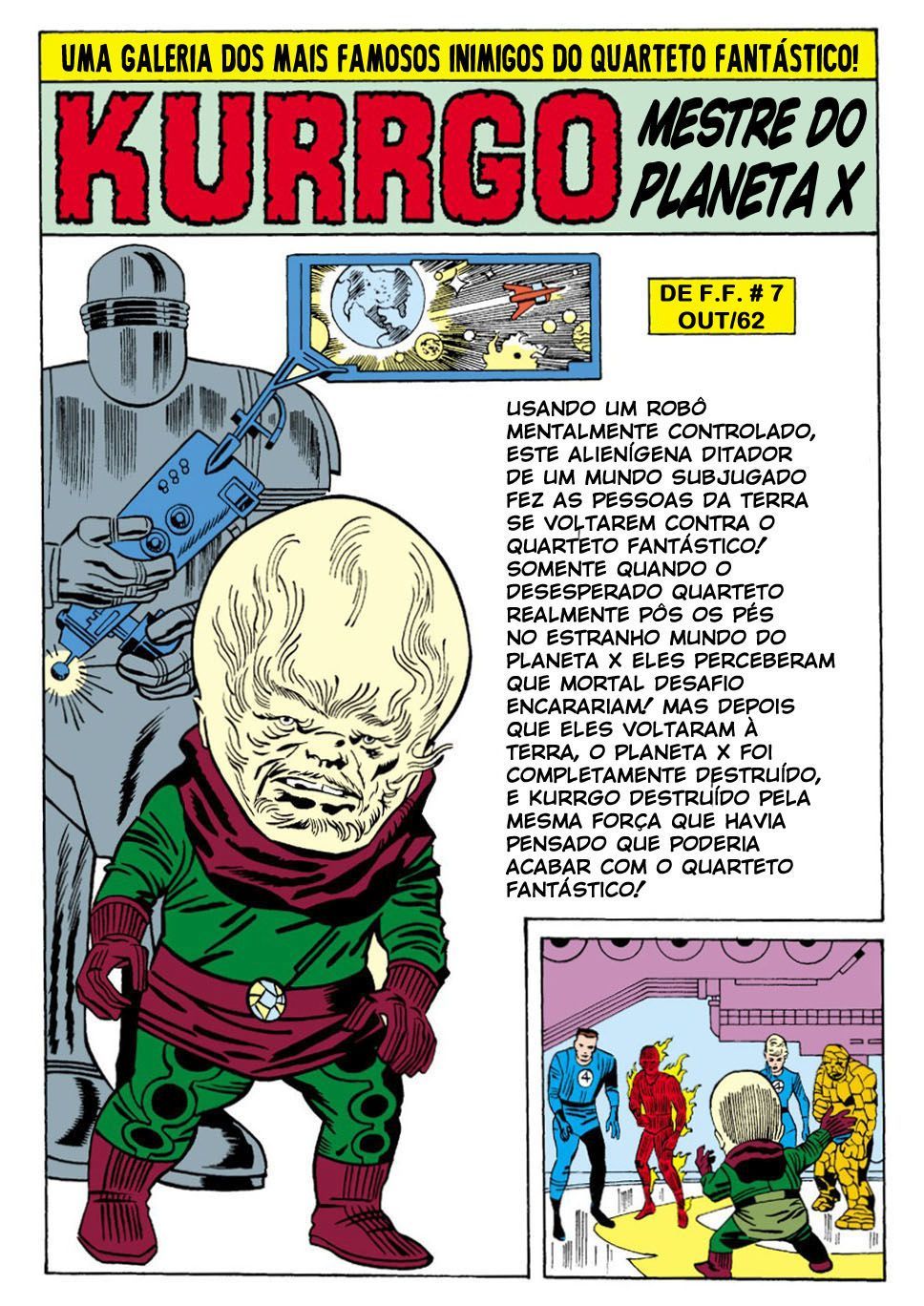 Read Quarteto Fantástico V1 (1961) (PT-BR) PT Manga Online