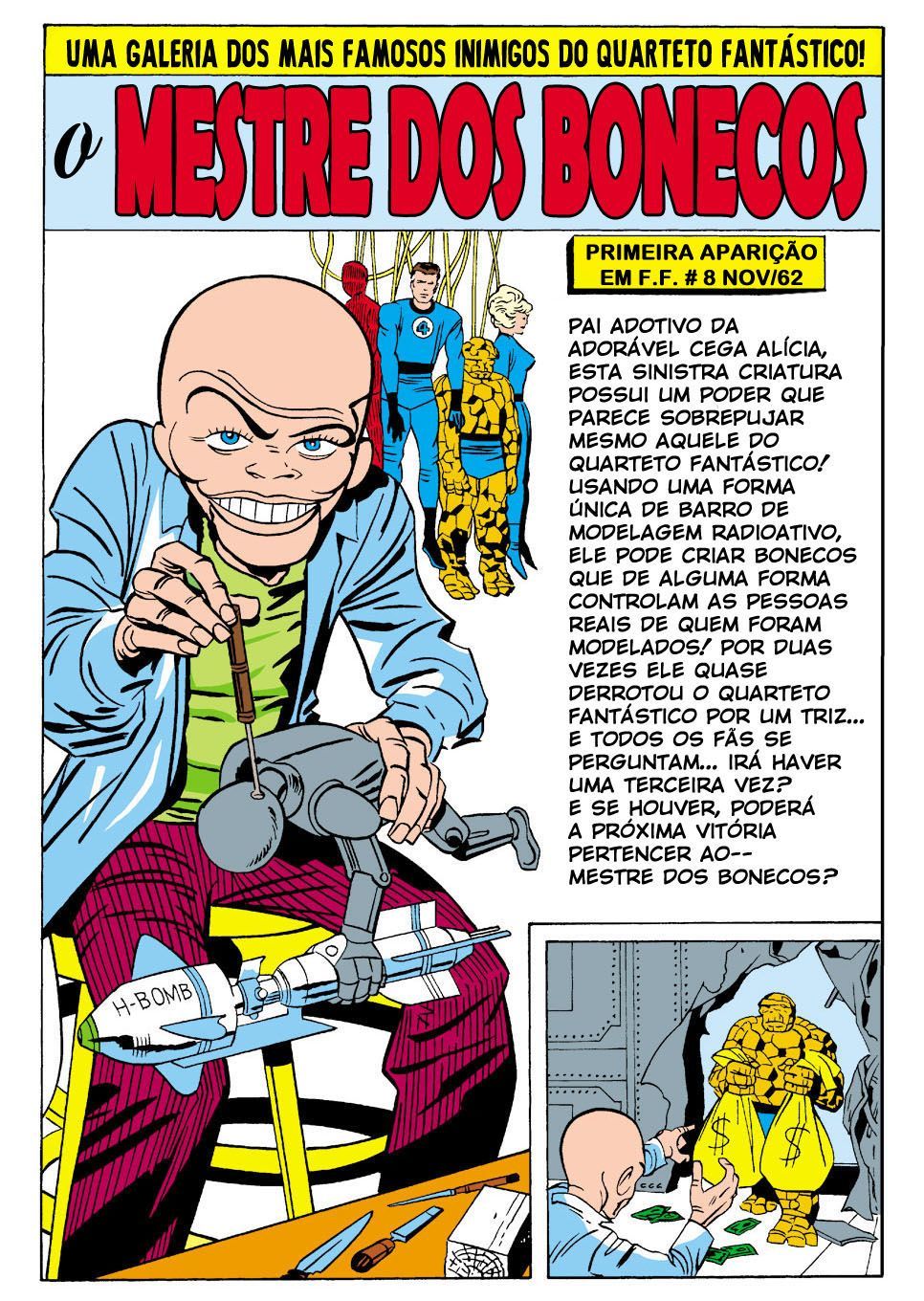 Read Quarteto Fantástico V1 (1961) (PT-BR) PT Manga Online
