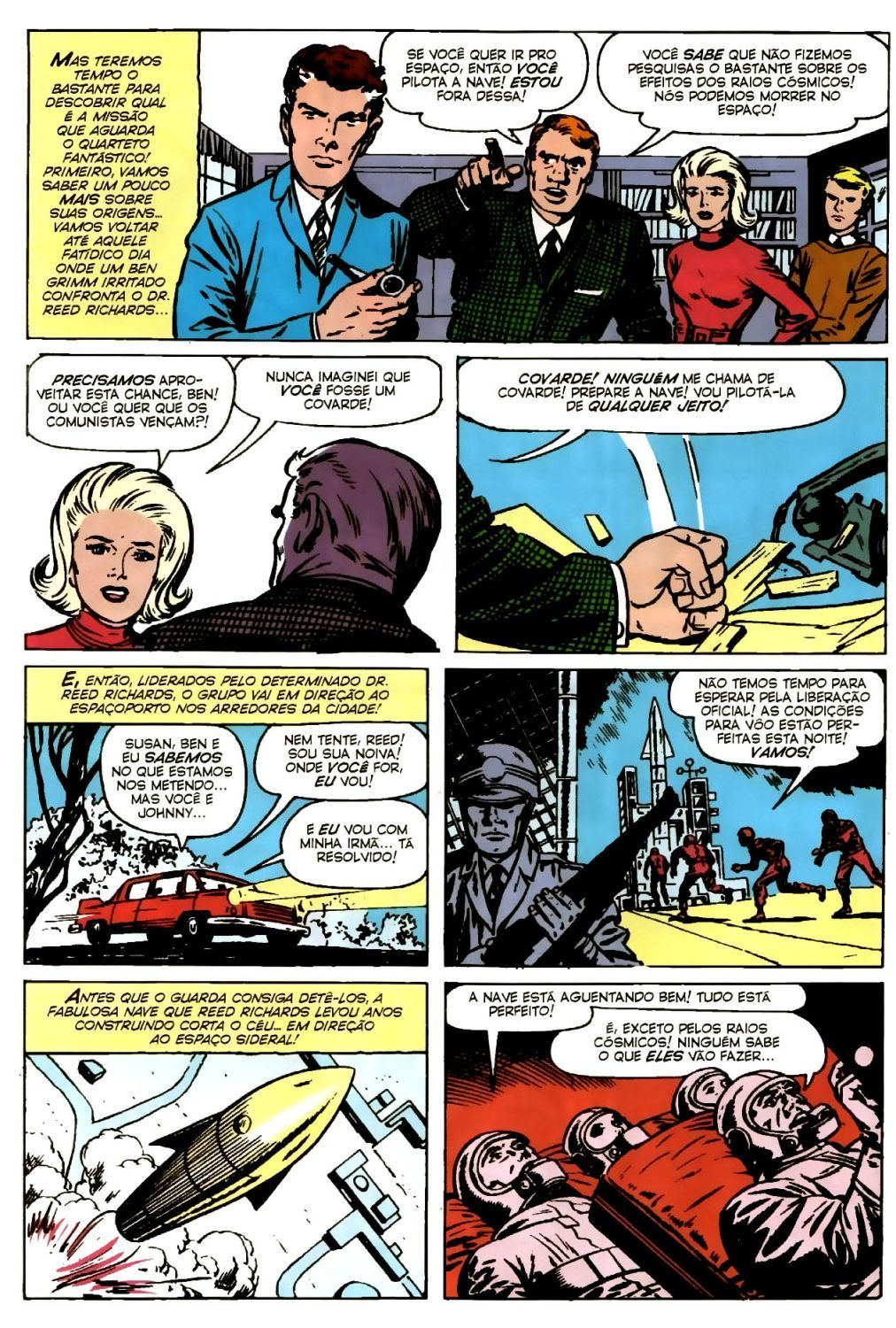 Read Quarteto Fantástico V1 (1961) (PT-BR) PT Manga Online