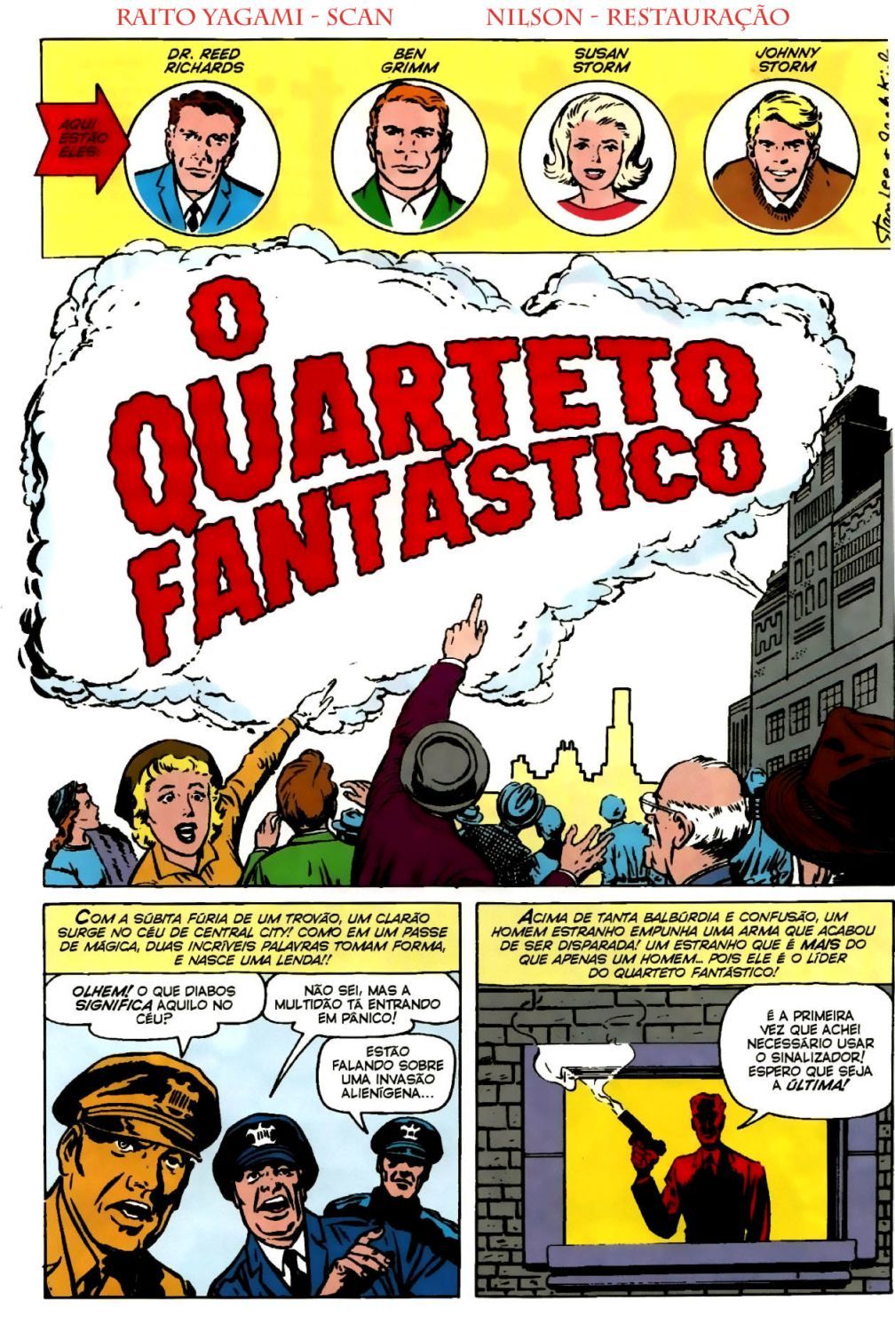 Read Quarteto Fantástico V1 (1961) (PT-BR) PT Manga Online