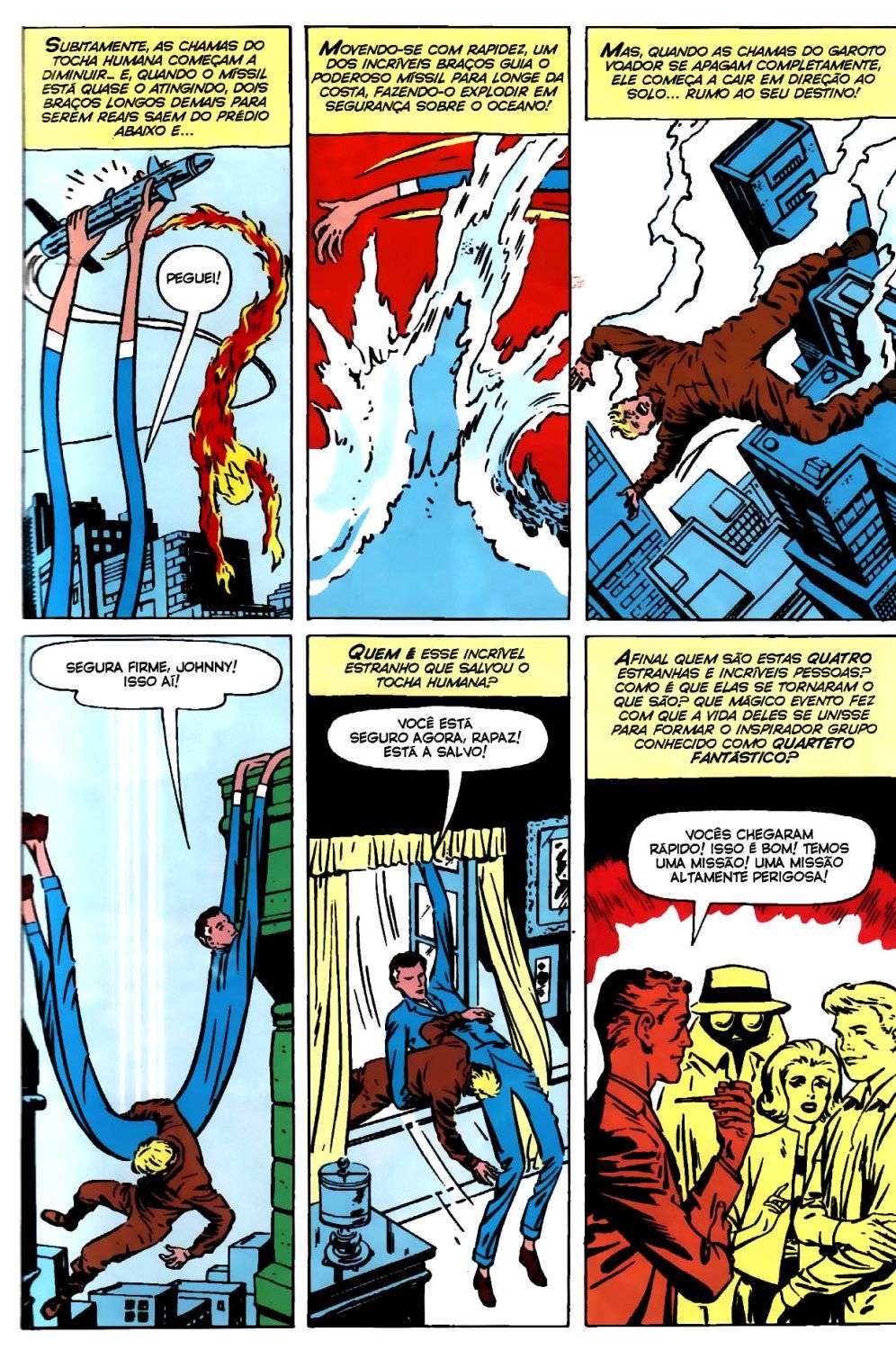Read Quarteto Fantástico V1 (1961) (PT-BR) PT Manga Online