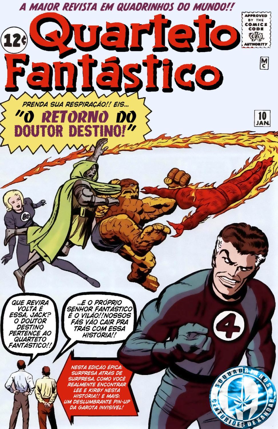 Read Quarteto Fantástico V1 (1961) (PT-BR) PT Manga Online