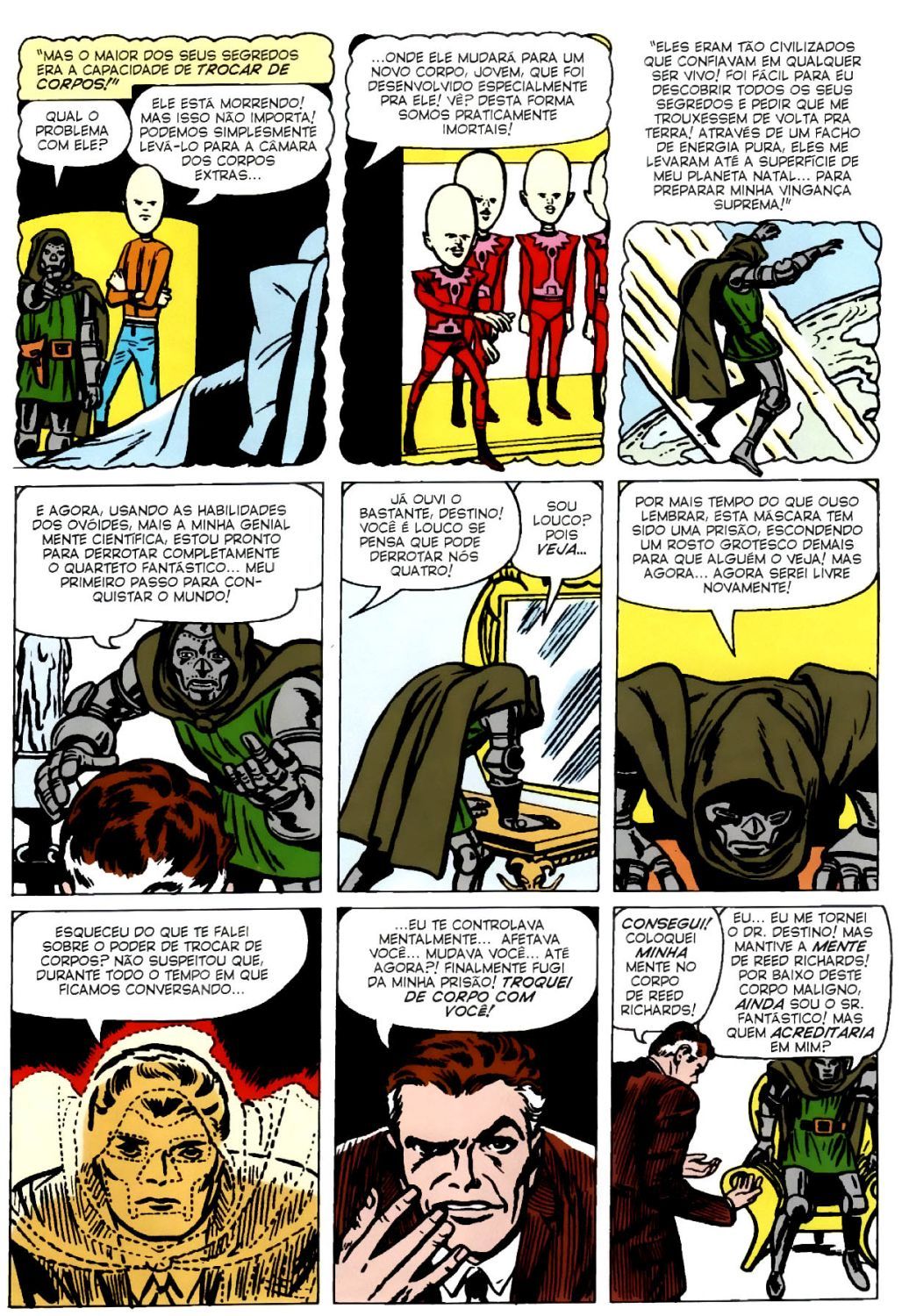 Read Quarteto Fantástico V1 (1961) (PT-BR) PT Manga Online